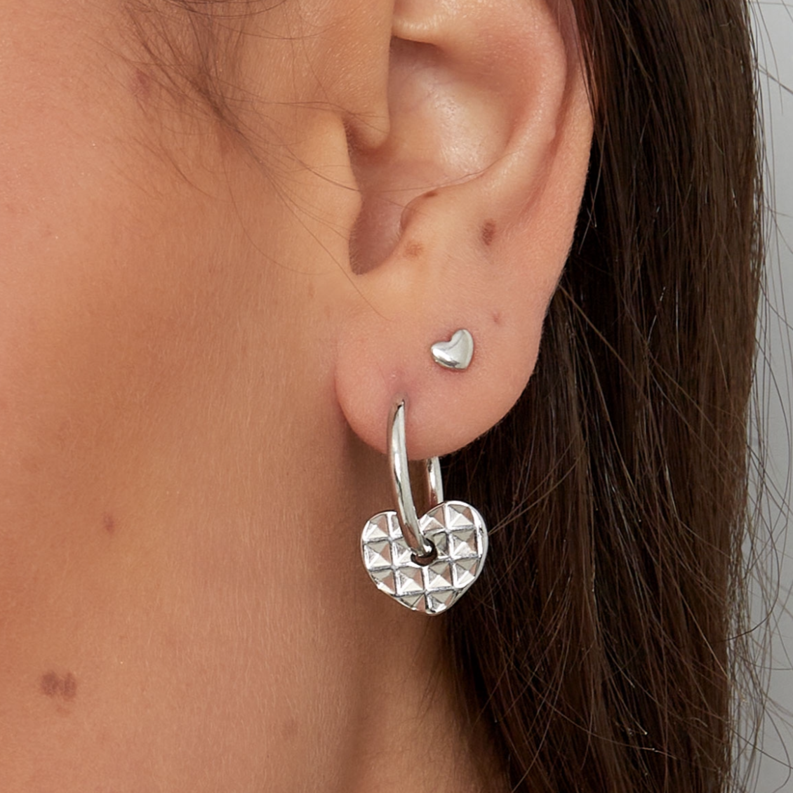 Oorbellen met hartjes | Goudkleurig