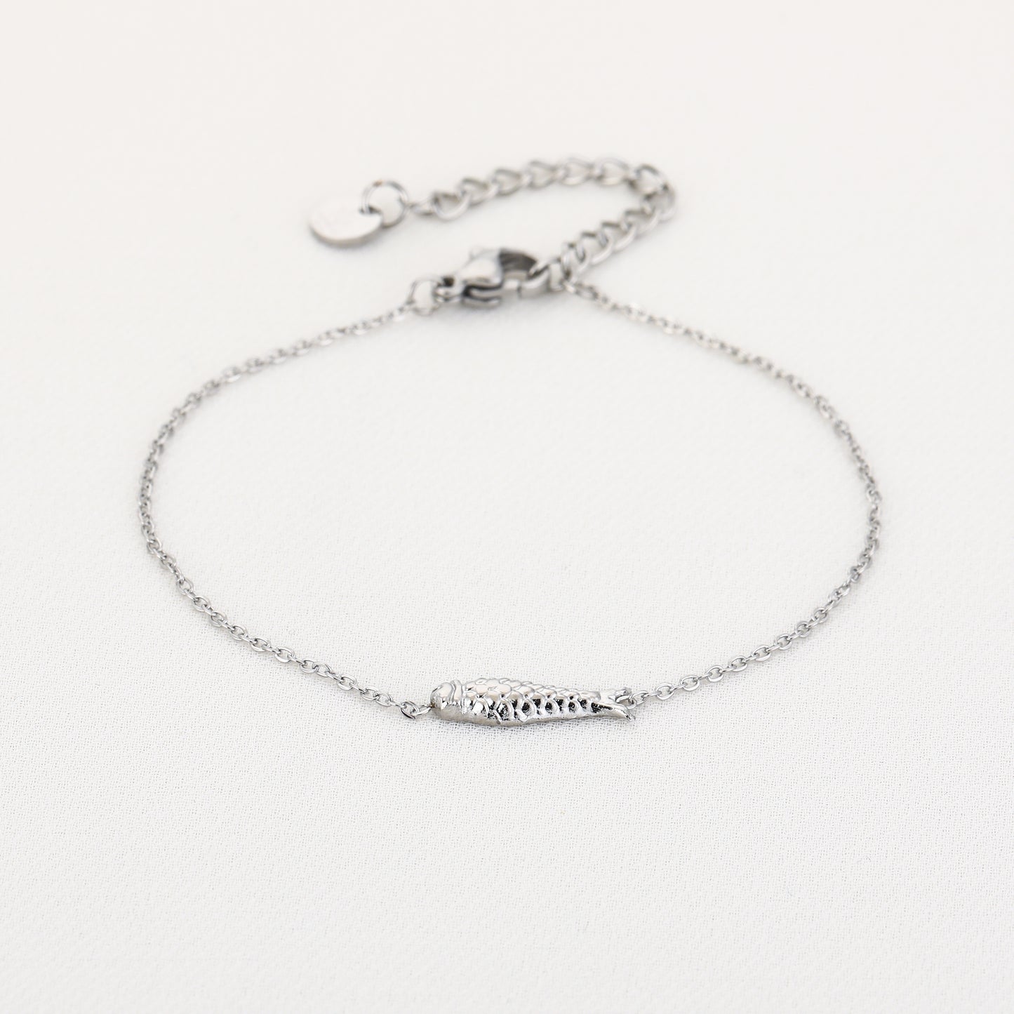 Armband met visje | Zilverkleurig