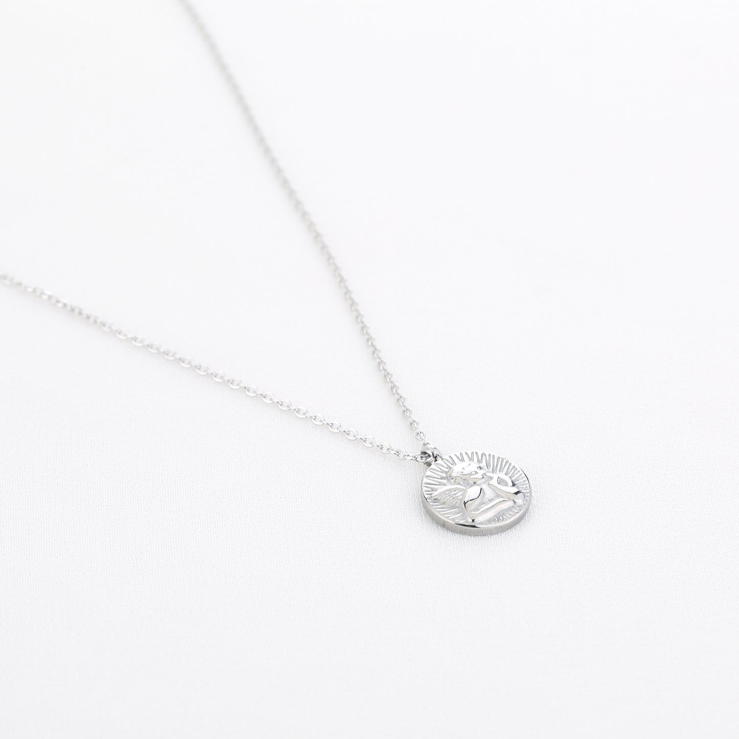 Ketting met beschermengel | Zilverkleurig