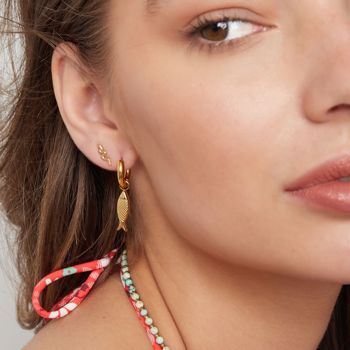 Oorbellen met visjes | Zilverkleurig