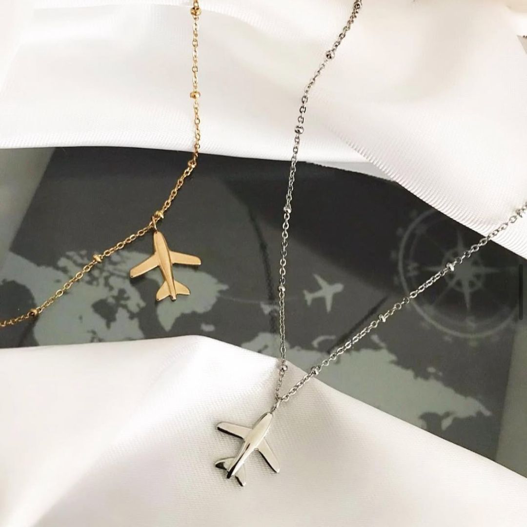 Sieraden met een vliegtuigje