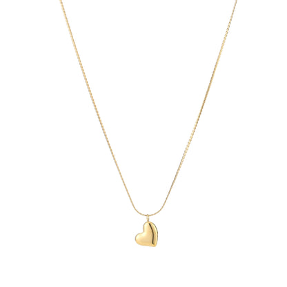 Ketting met klein hartje | Goudkleurig