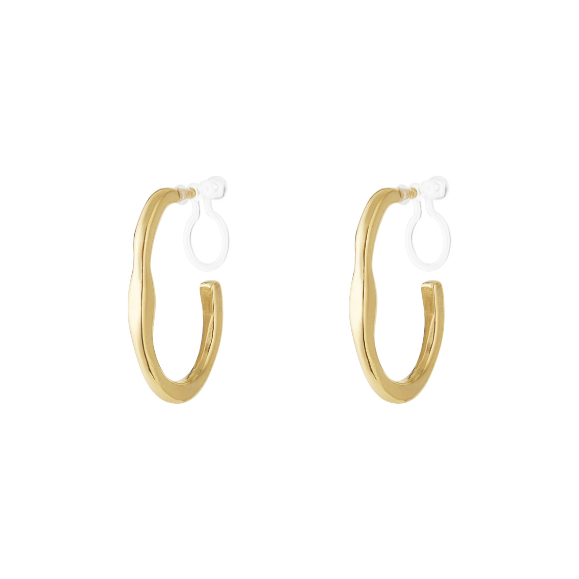 Clip oorbellen aesthetic oorringen | Goudkleurig
