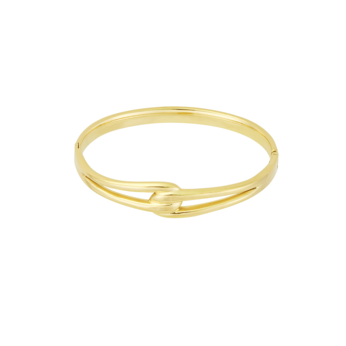 Bangle armband dubbel | Goudkleurig