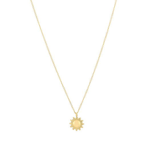 Ketting met zonnetje | Goudkleurig