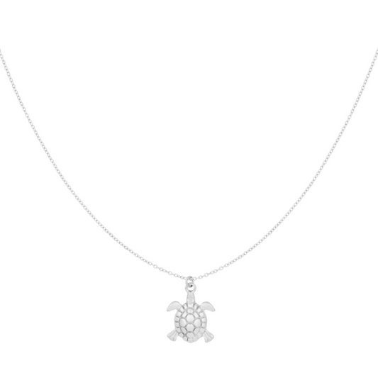 Ketting met schildpad | Zilverkleurig