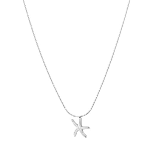 Ketting met zeester | Zilverkleurig