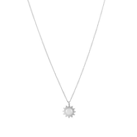Ketting met zonnetje | Zilverkleurig