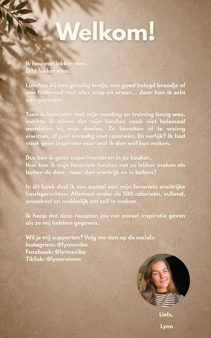 Lynn's Lunchboek (gratis versie)